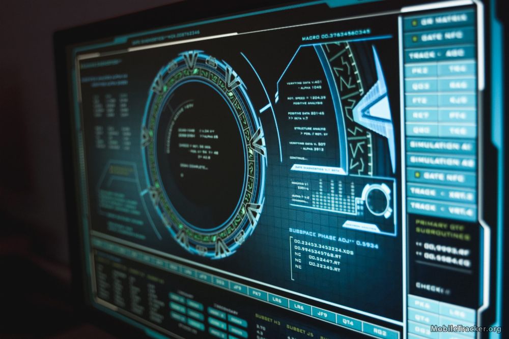 Homeland Security computer dashboard