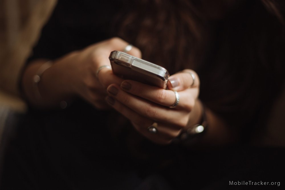 mobile device safety user holding phone