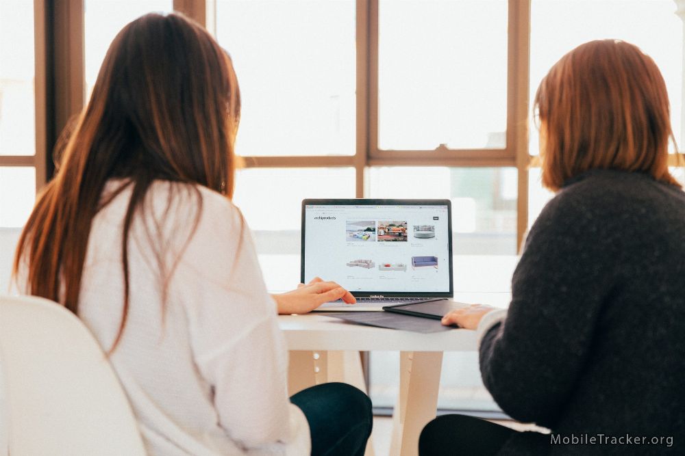 website visitor browsing internet